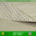 Star Design with Plain Dyed Perforated Polyester Fabric